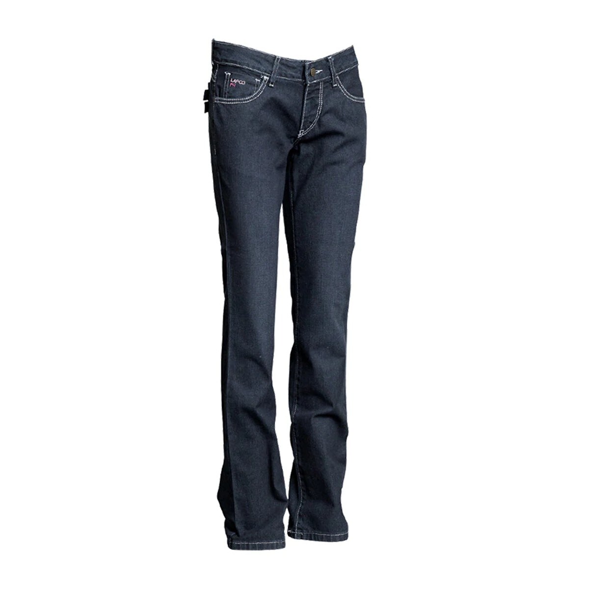 LAPCO Women's Modern FR Jeans in Washed Denim